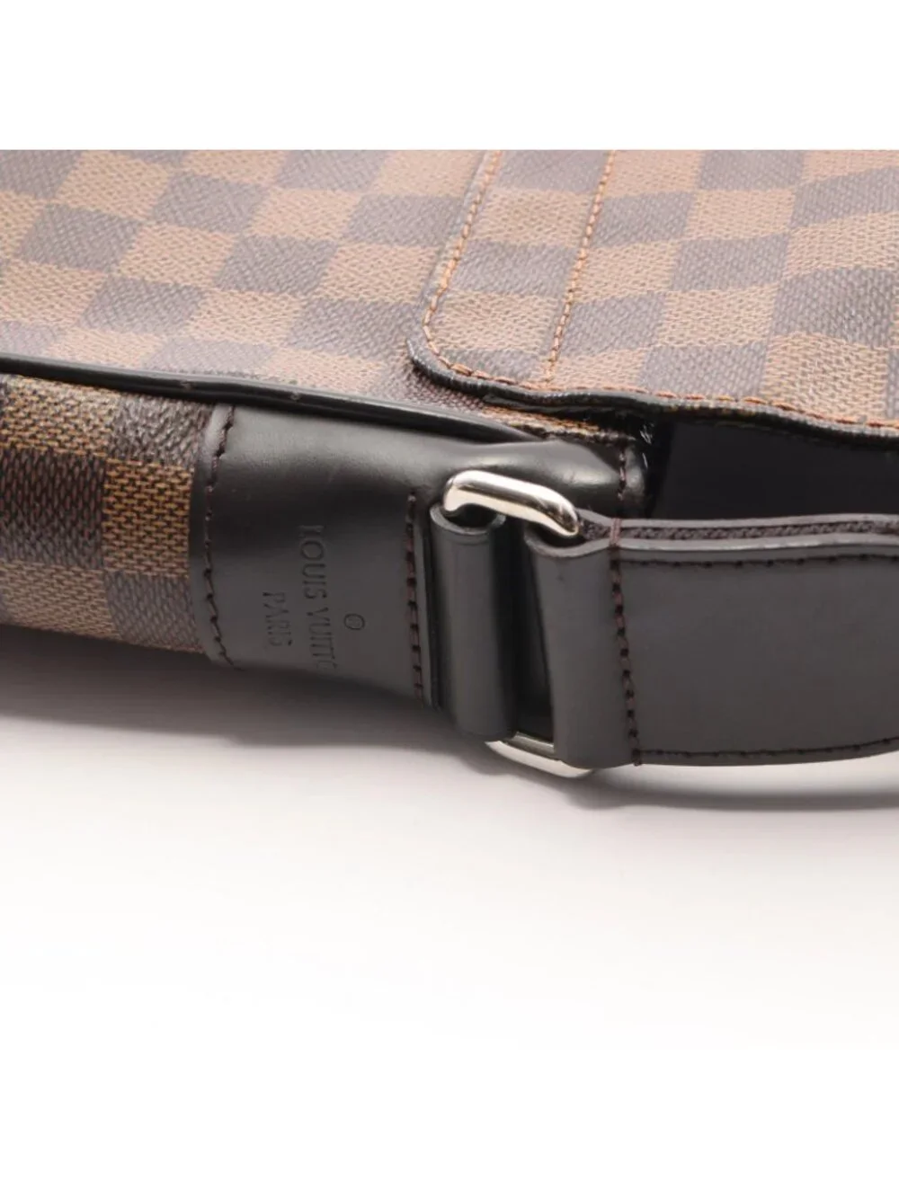 Louis Vuitton Shoulder Bag District PM NM Canvas Leather